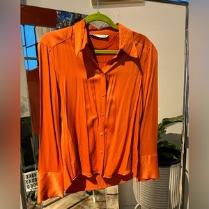 Women’s Zara silk top